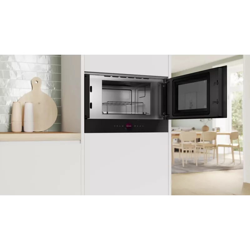 Bosch Serie 8 BER7321B1 Microondas Negro Microondas solo integrable 21 L 900 W