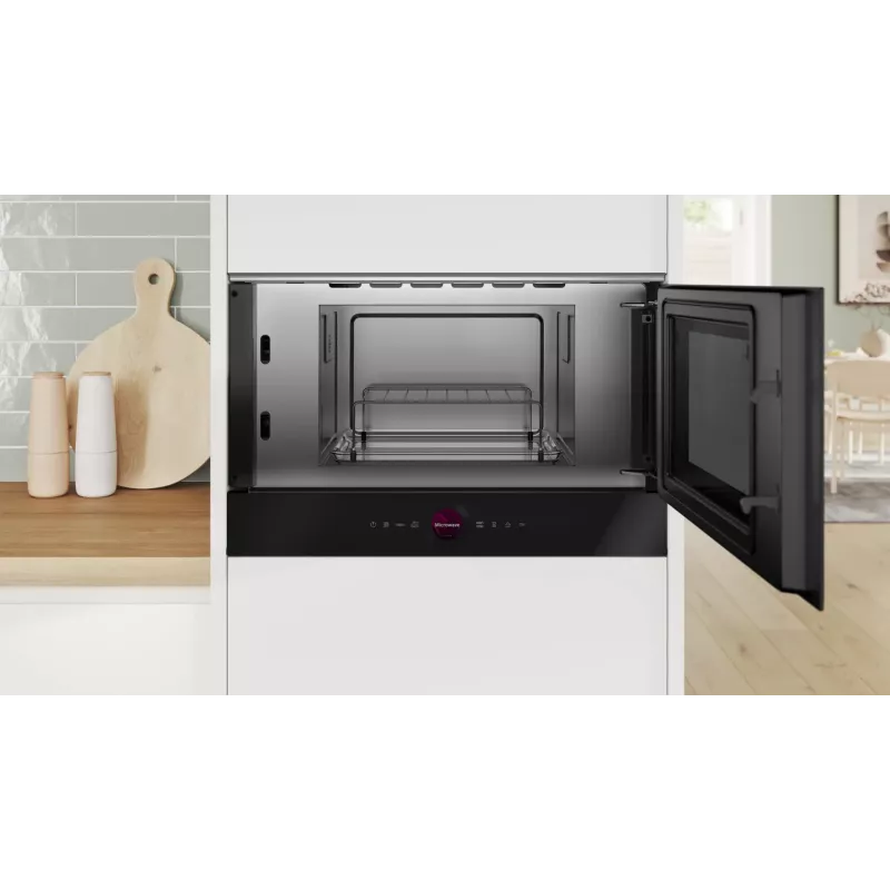 Bosch Serie 8 BER7321B1 Microondas Negro Microondas solo integrable 21 L 900 W