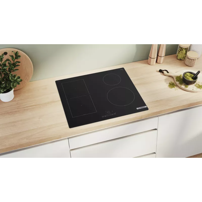 Bosch Serie 4 PVS61RBB5E Placa Negro integrable 60 cm Placa de inducción por zonas 4 zona(s)