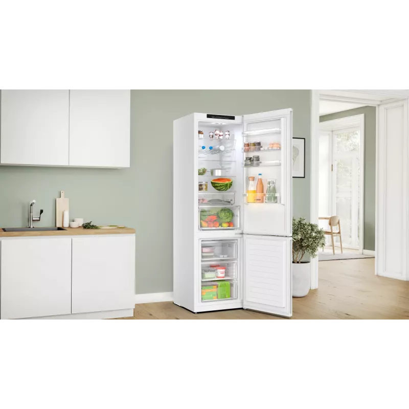 Bosch Serie 4 KGN392WCF Frigorífico-congelador independiente 363 L Blanco