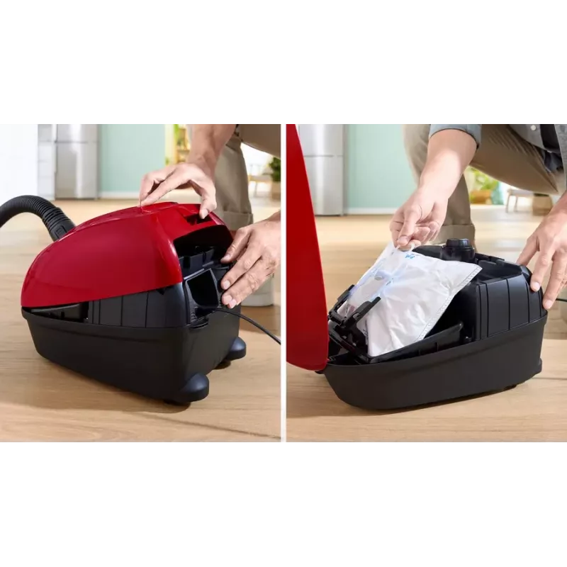 Bosch Serie 4 BGB38RD2 Aspirador 4 L Aspirador de cilindro En seco 600 W Bolsa