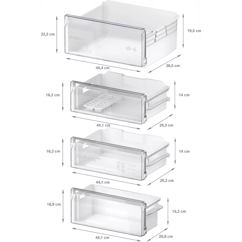 Bosch Serie 2 KIN96NSE0 Frigorífico-congelador integrable 290 L Blanco
