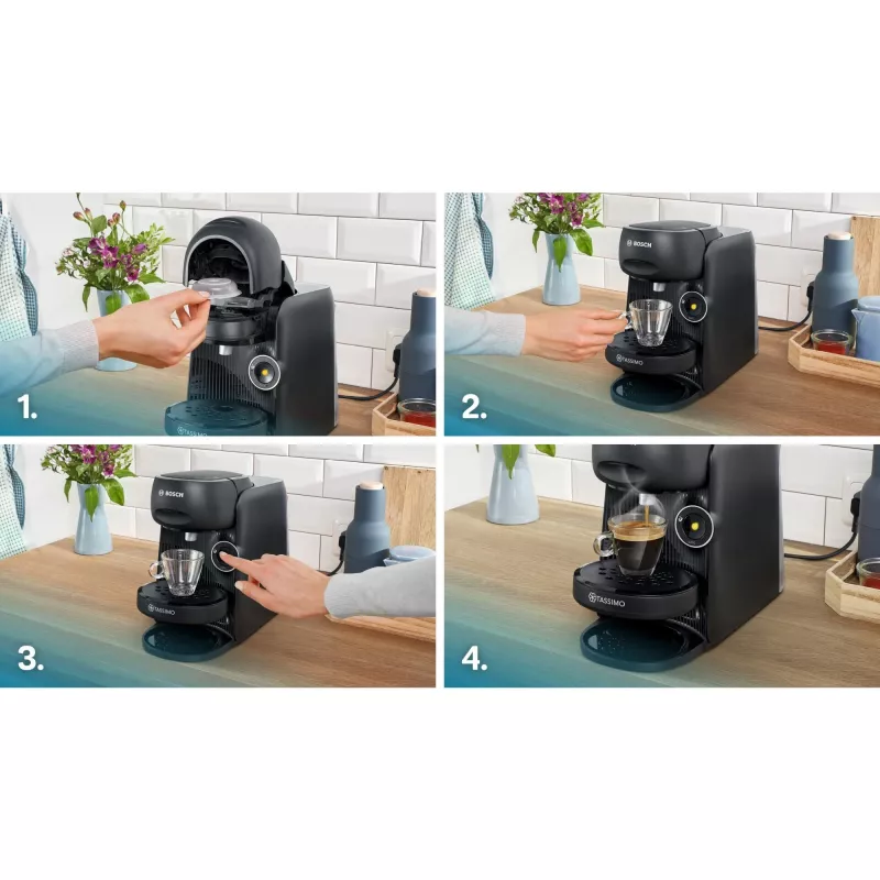 Bosch TAS162E Cafetera superautomática cafetera de cápsulas 0,7 l