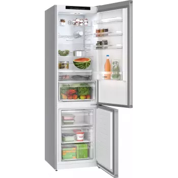 Bosch Serie 4 KGN392LAG Frigorífico-congelador independiente 363 L metalizado