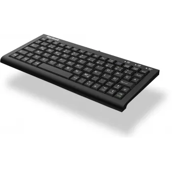 KeySonic ACK-3401U (UK) Teclado Home USB QWERTY UK-Inglés Negro