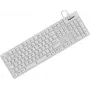 KeySonic KSK-8030 IN (DE) Teclado blanco Industrial USB QWERTZ Alemán