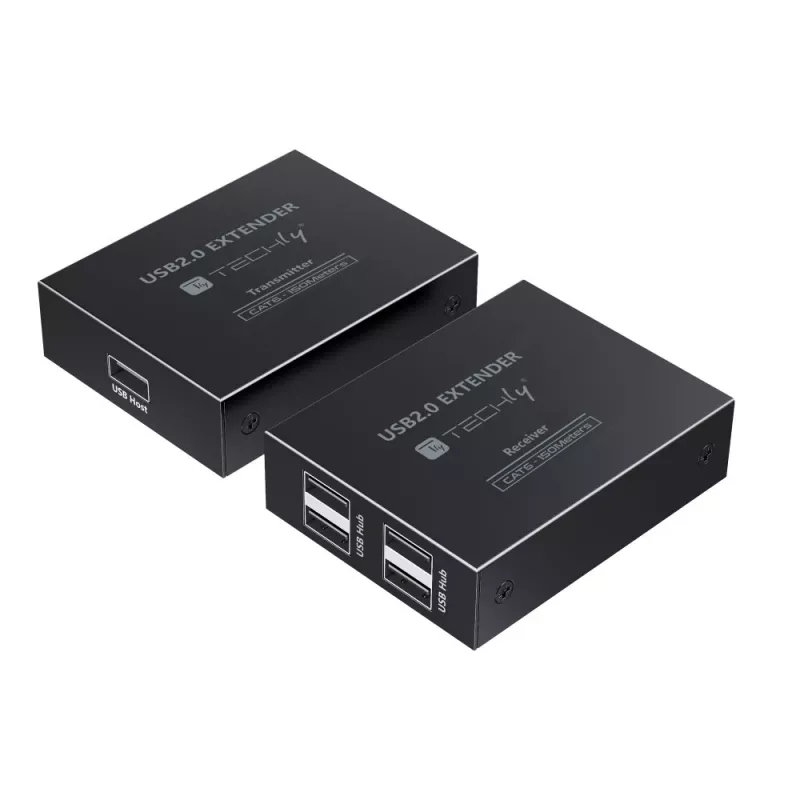 Techly IUSB-EXTEND1504P Extensor USB Emisor y receptor