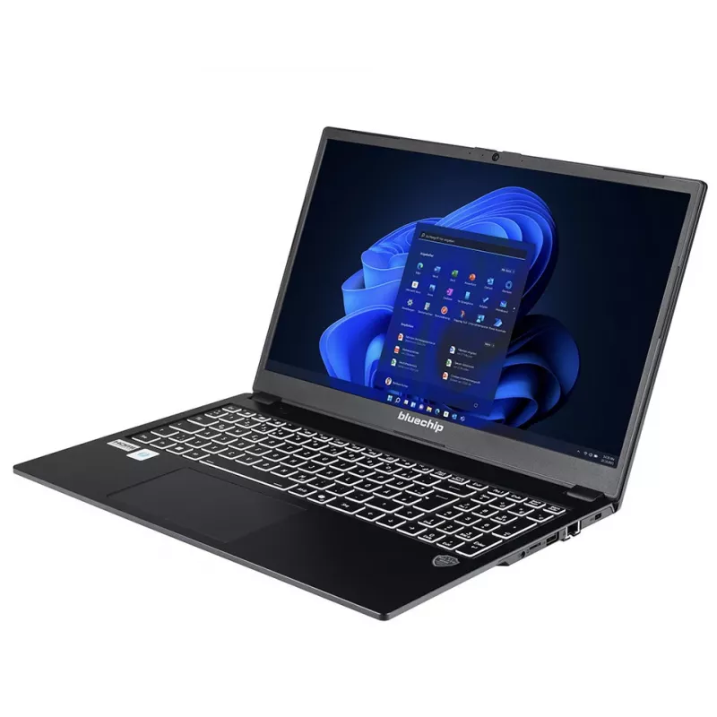 bluechip TRAVELline L15W19 procesador Intel® Core™ 5 120U / hasta 5,00 GHz, Windows 11 Pro, panel IPS antirreflejo de 15,6