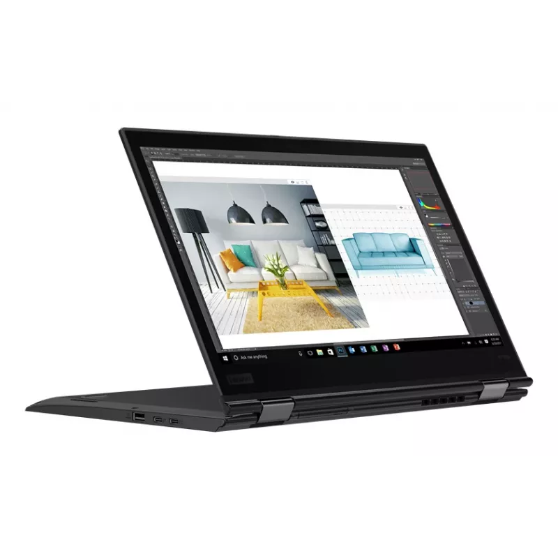 T1A Lenovo ThinkPad X1 Yoga (3rd Gen) Reacondicionado Intel® Core™ i7 i7-8650U Híbrido (2 en 1) 35,6 cm (14 inch) Pantalla táctil Full HD 16 GB LPDDR3-SDRAM 512 GB SSD Wi-Fi 6 (802.11ax) Windows 11 Pro Alemán Negro