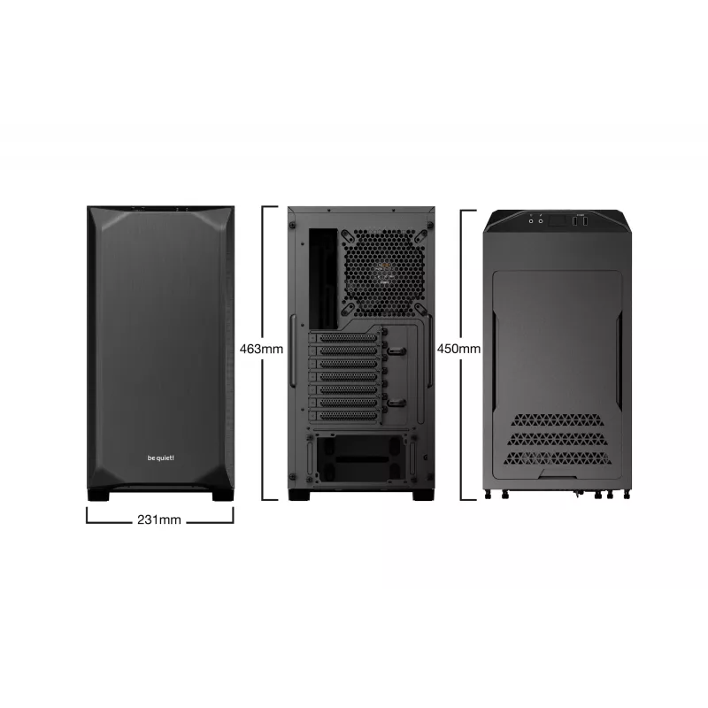 be quiet Pure Base 500 Window negro