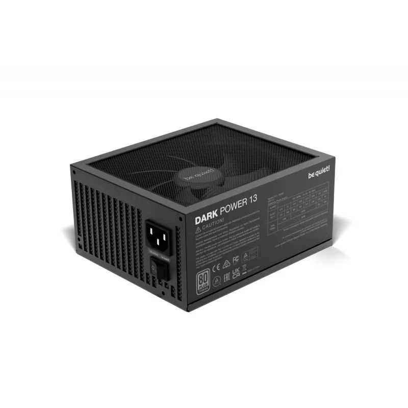 be quiet Dark Power 13 fuente de alimentación 850 W 20+4 pin ATX ATX negro