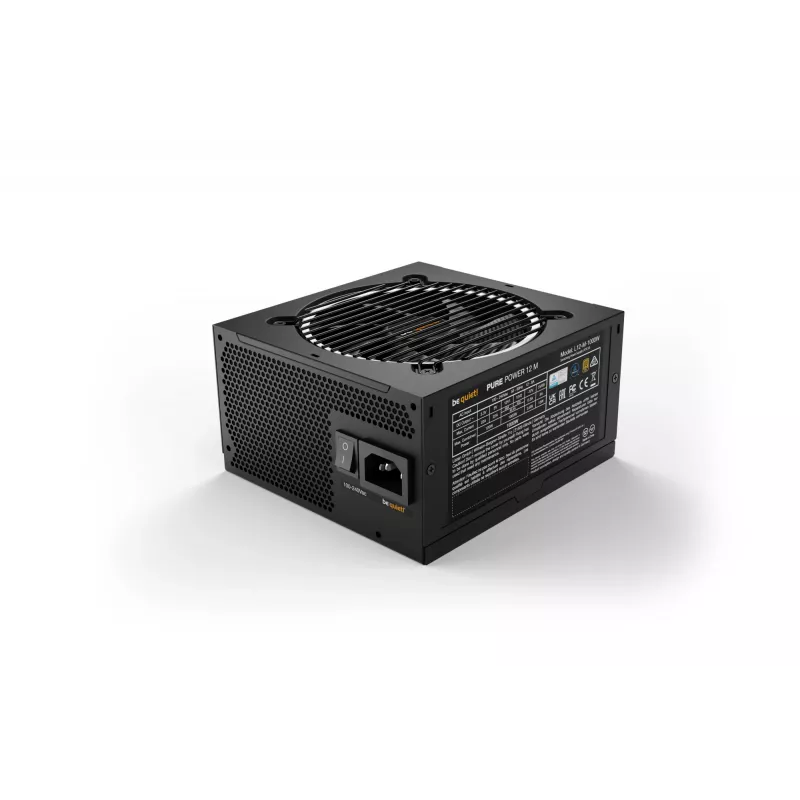 be quiet Pure Power 12 M fuente de alimentación 1000 W 20+4 pin ATX ATX negro