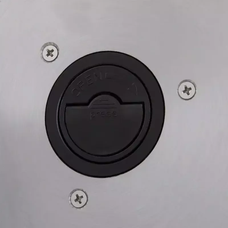 Cortadora eléctrica universal HEINRICH'S HMA 8704 — carcasa metálica compacta, 200 W, grosor de corte 1–15 mm, cuchilla de acero inoxidable Ø