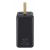 Batería externa Rivacase VA1084 polímero de litio 40000 mAh, Quick Charge 3.0, 2× USB-C + 1× USB-A, negra