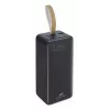 Batería externa Rivacase VA1084 polímero de litio 40000 mAh, Quick Charge 3.0, 2× USB-C + 1× USB-A, negra