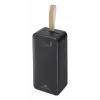 Batería externa Rivacase VA1084 polímero de litio 40000 mAh, Quick Charge 3.0, 2× USB-C + 1× USB-A, negra