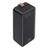 Batería externa Rivacase VA1084 polímero de litio 40000 mAh, Quick Charge 3.0, 2× USB-C + 1× USB-A, negra