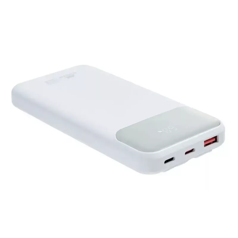 Batería externa portátil Rivacase VA2211WH — 10000 mAh, PD 3.0, QC 3.0, 1x USB-A + 2x USB-C, salida 22,5 W