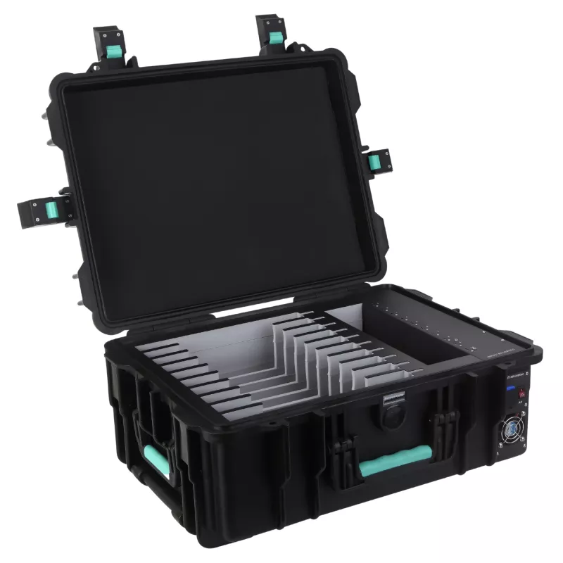 DEQSTER 10-744120 cargador móvil para tablet negro AC carga rápida interior, exterior