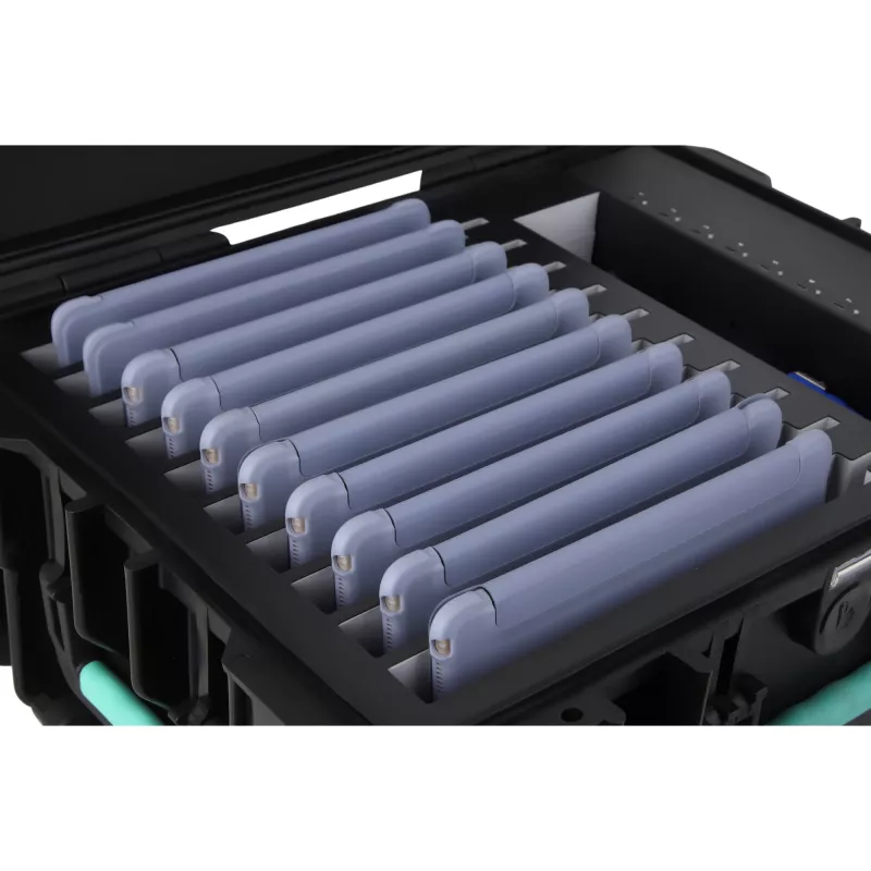 DEQSTER 10-744120 cargador móvil para tablet negro AC carga rápida interior, exterior