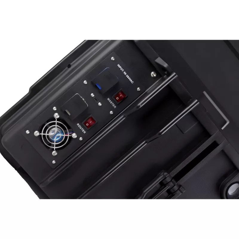DEQSTER 10-744118 cargador móvil para tablet negro, turquesa AC interior, exterior