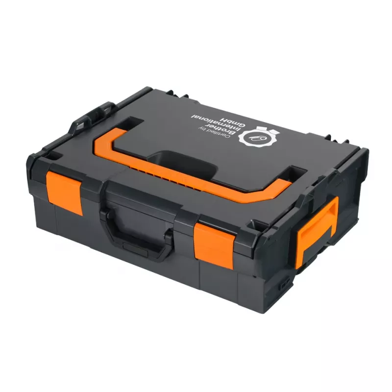 Maletín rígido Brother ZPTOUCHLBOXXKOMPL para dispositivo, negro, naranja