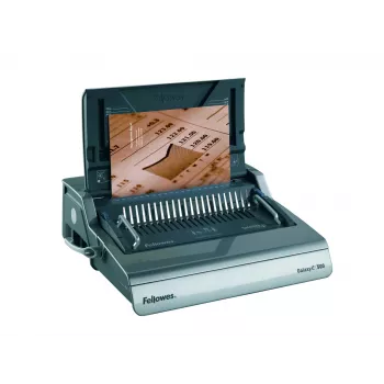 Encuadernadora Fellowes Galaxy E Comb 500 hojas negra, plata