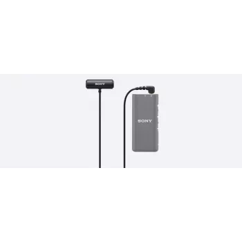 Micrófono de solapa/para enganchar Sony ECM-LV1 negro