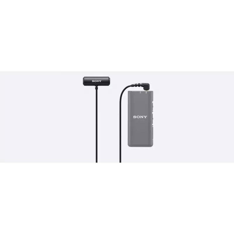 Micrófono de solapa/para enganchar Sony ECM-LV1 negro