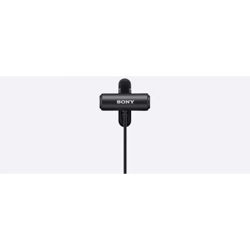 Micrófono de solapa/para enganchar Sony ECM-LV1 negro