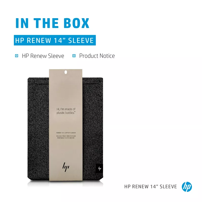 HP Renew funda para portátil, funda, 35,6 cm (14