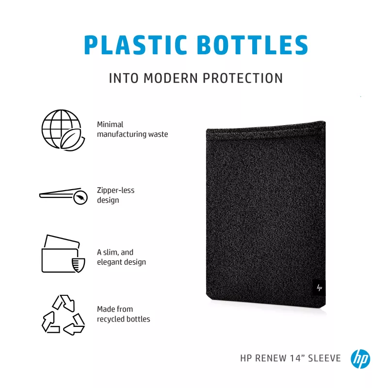 HP Renew funda para portátil, funda, 35,6 cm (14