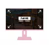 JAPANNEXT JN-I238FHD120F-HSP-PK monitor de ordenador 60,5 cm (23,8 inch) 1920 x 1080 píxeles Full HD LCD rosa