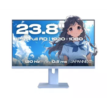 JAPANNEXT JN-I238FHD120F-HSP-BB monitor de ordenador 60,5 cm (23,8 inch) 1920 x 1080 píxeles Full HD LCD azul