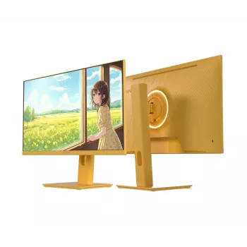 JAPANNEXT JN-I238FHD120F-HSP-YE monitor de ordenador 60,5 cm (23,8 inch) 1920 x 1080 píxeles Full HD LCD amarillo