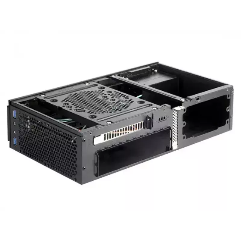 Caja de PC Silverstone SST-ML06B Mini-ITX negra