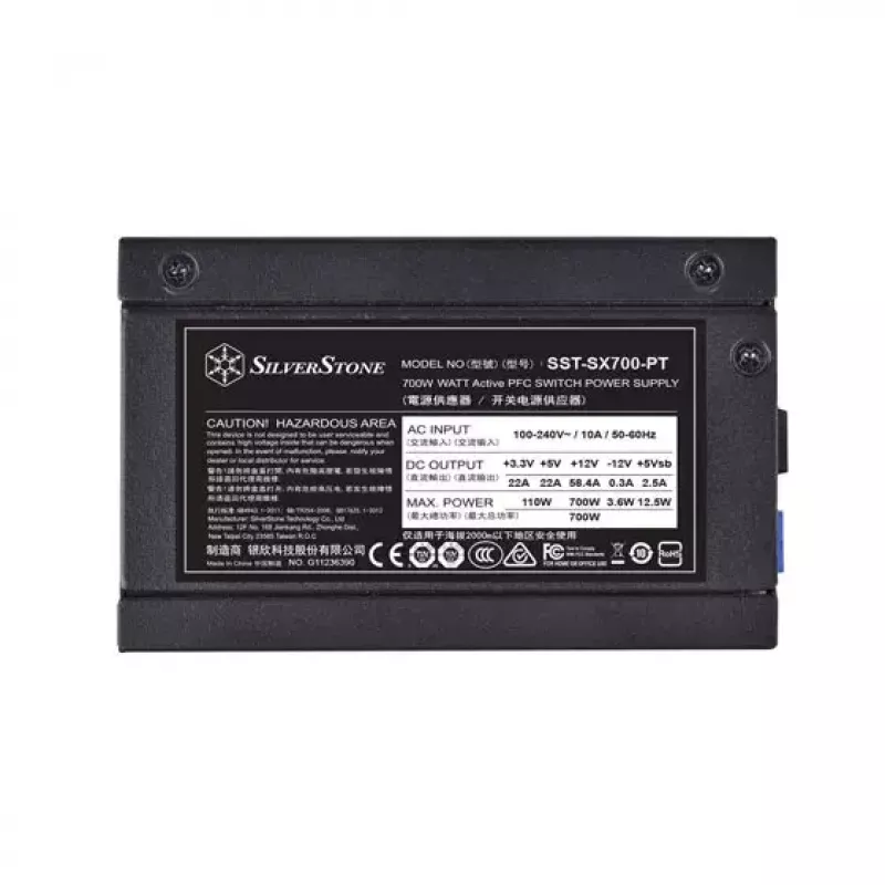 Fuente de alimentación Silverstone SX700-PT 700 W