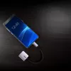 Adaptador USB-C a VGA ATEN, USB Type-C, VGA (D-Sub), conector macho, conector hembra, Recto, Recto
