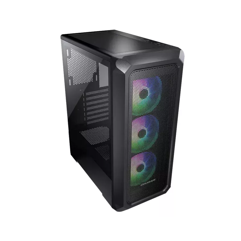 Caja de PC COUGAR Gaming Archon 2 Mesh RGB Midi Tower Negra