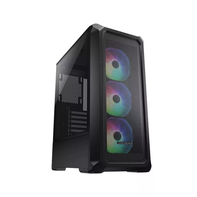 Caja de PC COUGAR Gaming Archon 2 Mesh RGB Midi Tower Negra