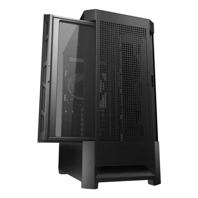 Caja de PC Cougar Airface Midi Tower Negra