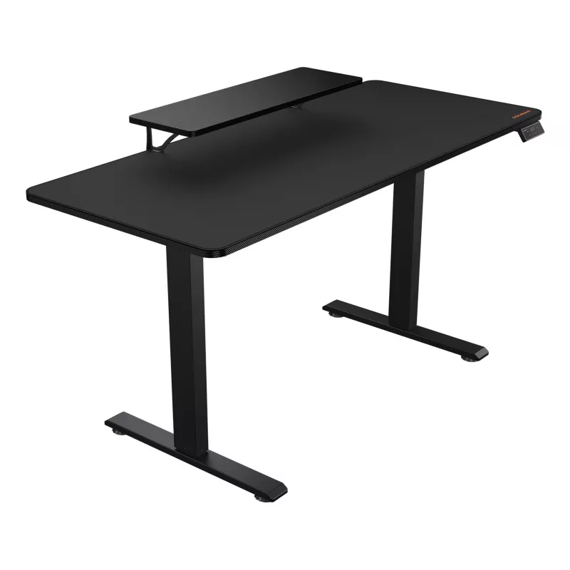 Mesa gaming eléctrica COUGAR E-Star 140, negra (1400x600x720-1170mm)