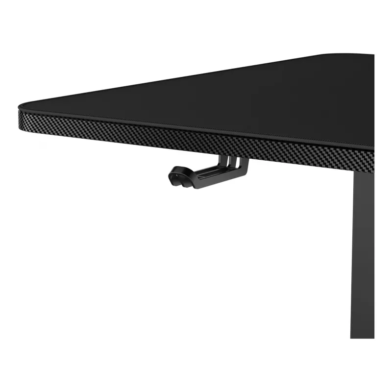 Mesa gaming eléctrica COUGAR E-Star 140, negra (1400x600x720-1170mm)