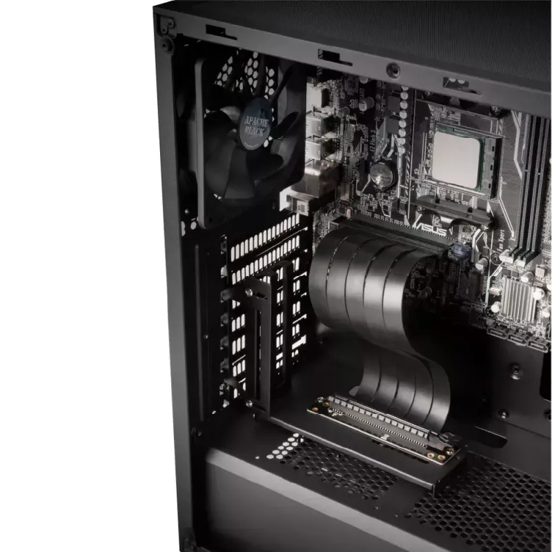 Soporte vertical para GPU Akasa RISER Negro PRO