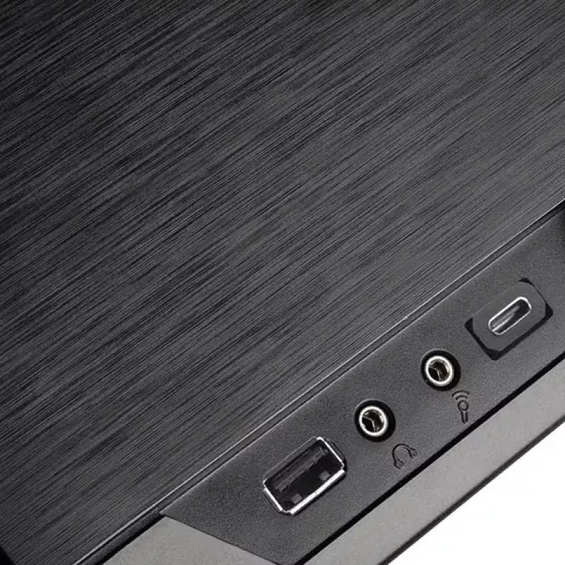 Caja de PC Silverstone GD09B-C HTPC Negra