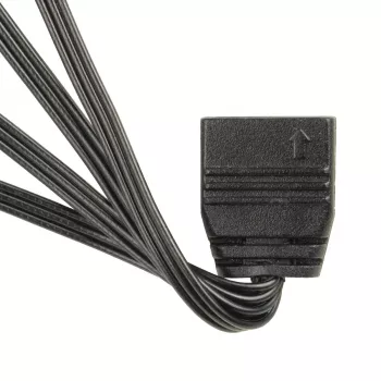 Cable Silverstone CPL03 0,3 m 4 x 4 pines PWM 4 pines PWM