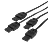 Cable Silverstone CPL03 0,3 m 4 x 4 pines PWM 4 pines PWM