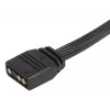 Cable Silverstone CPL03 0,3 m 4 x 4 pines PWM 4 pines PWM