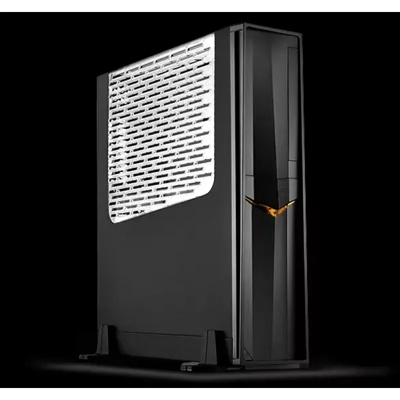 Caja de PC Silverstone RVZ02 Small Form Factor Negra, Plateada