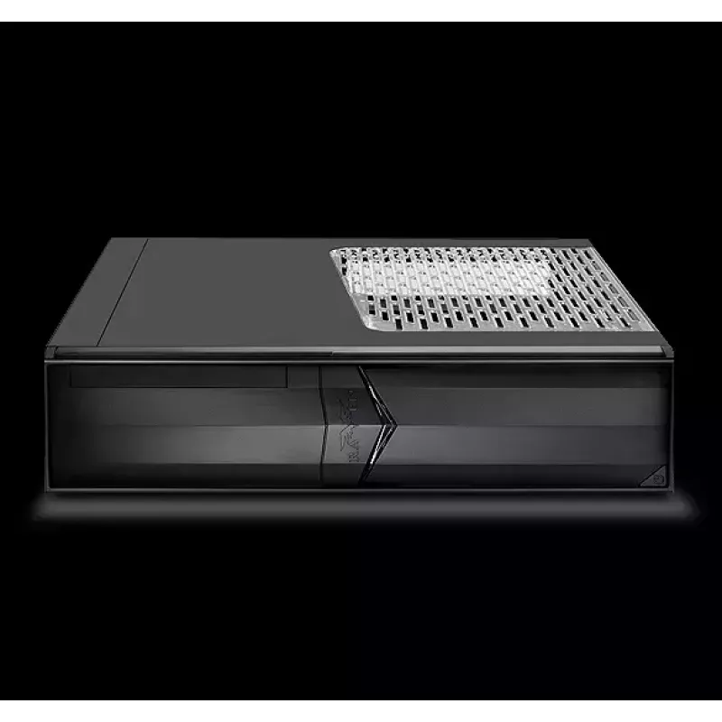 Caja de PC Silverstone RVZ02 Small Form Factor Negra, Plateada